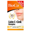 Kép 1/2 - BioCo Lizin C + Cink Komplex étrend-kiegészítő tabletta 100 x 1,05 g (105 g)