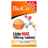 Kép 1/2 - BioCo Lizin Max 1000 mg/tabletta L-lizint tartalmazó étrend-kiegészítő tabletta 100 x 1,4 g (140 g)