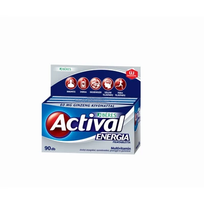BERES ACTIVAL ENERGIA GINZENG GUARANA FTABL. 90X