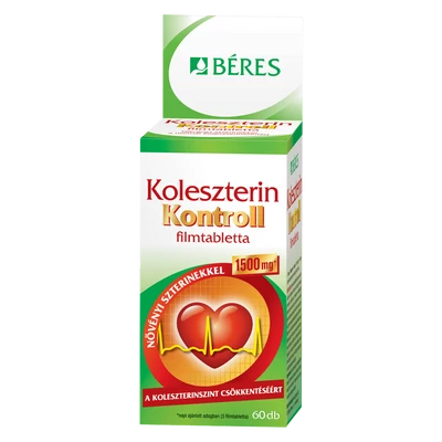 BERES KOLESZTERIN KONTROLL FILMTABL. 60X