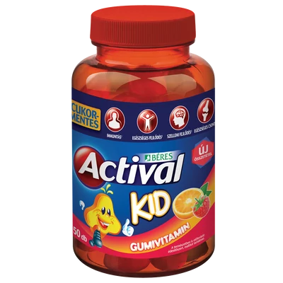 BERES ACTIVAL KID GUMIVITAMIN UJ 50X