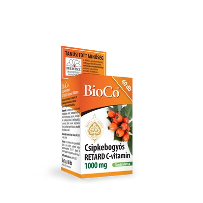 BioCo Csipkebogyós Retard C-vitamin 1000mg 60 db