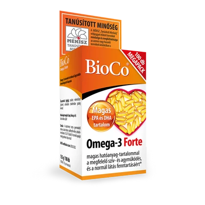 BioCo Omega-3 Forte MEGAPACK 100 db