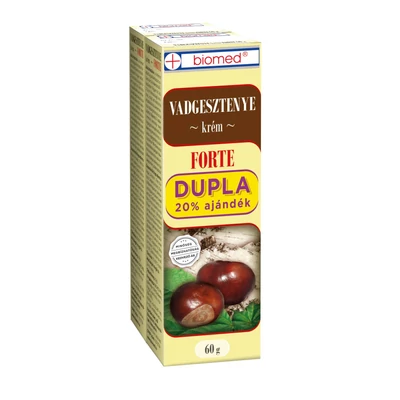 BIOMED VADGESZTENYE FORTE KREM 2X60G DUO