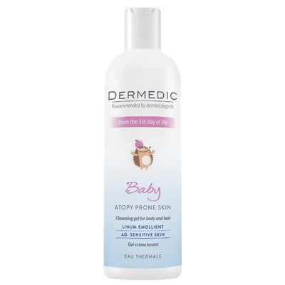 DERMEDIC BABY TISZTÍTÓ GÉL TESTRE ÉS HAJRA 200ML