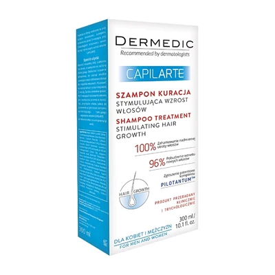 DERMEDIC CAPILARTE HAJNÖVEKEDÉST SERKENTŐ SAMPON 300ML