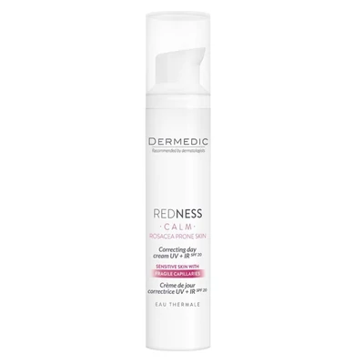 Dermedic Redness Bőrpír korrigáló nappali krém SPF 20 + IR 40ML
