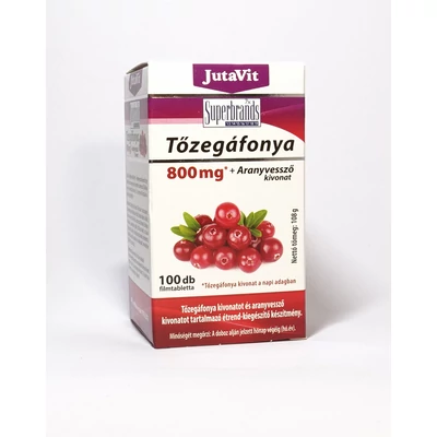 JUTAVIT TOZEGAFONYA 800MG+ARANYVESSZO TABL. 100X