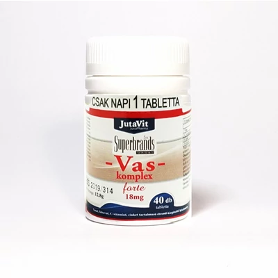JUTAVIT (JUVITA) VAS-KOMPL.FORTE 18MG TABL. 40X