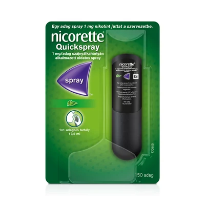 NICORETTE QUICKSPRAY 1MG/ADAG SPRAY 1X