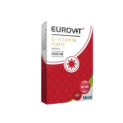  EUROVIT D-VITAMIN 3000NE FORTE TABL. 60X