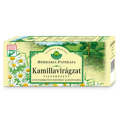 HERBARIA KAMILLAVIRAG TEA 25X 1,2G FILTERES