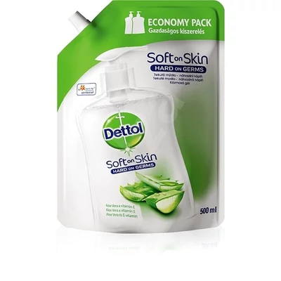 DETTOL FOLY.SZAPPAN UTANT.ALOE VERA(HIDR) 500ML