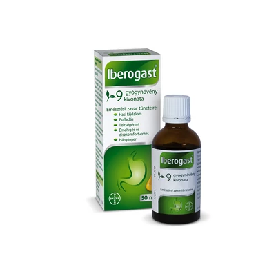 IBEROGAST BELSOLEGES OLDATOS CSEPPEK 50 ML
