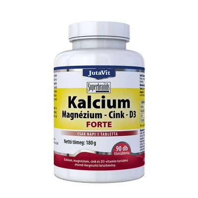 JUTAVIT (JUVITA) KALCIUM MG CINK FORTE TABL. 90X