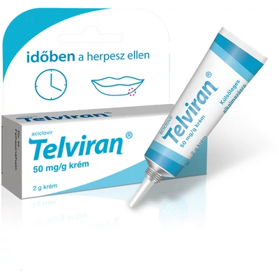 TELVIRAN  50 MG/G KREM 2G