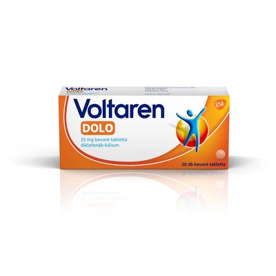 VOLTAREN DOLO 25MG BEVONT TABLETTA 20X