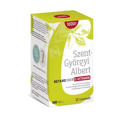 SZENT-GYORGYI ALBERT 1000MG RET.C-VIT.TABL. 100X