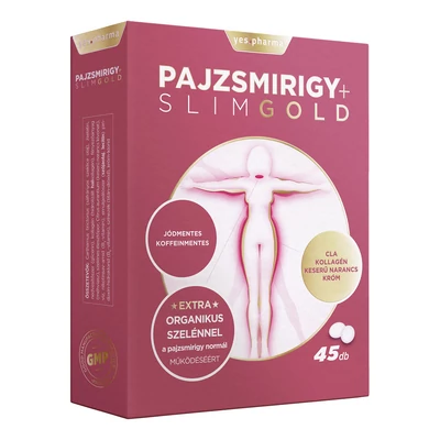 YESPHARMA PAJZSMIRIGY+SLIM GOLD KAPSZ. 45X