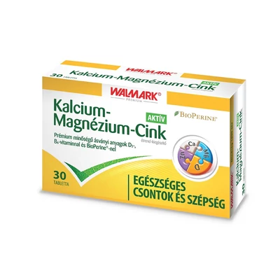 WALMARK BIOPERIN KALC+MAGN+CINK AKTIV TABL. 30X