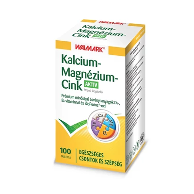 WALMARK BIOPERIN KALC+MAGN+CINK AKTIV TABL. 100X