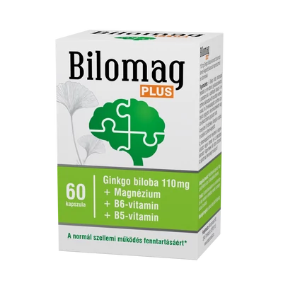 BILOMAG PLUS GINKGO BILOBA 110MG KAPSZ. 60X
