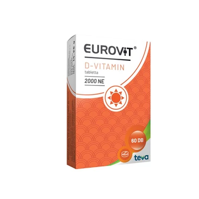 EUROVIT D-VITAMIN 2000NE TABLETTA 60X