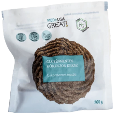 MEDHUSA GREAT GLUTENMENTES KOKUSZOS KEKSZ 100G