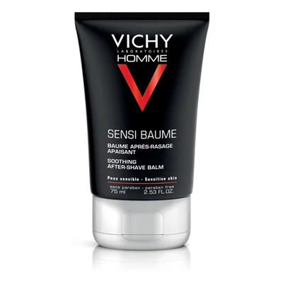 Vichy Homme Sensi Baume Bőrnyugtató borotválkozás utáni balzsam férfiaknak érzékeny bőrre 75 ml