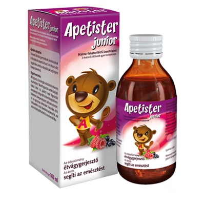 Apetister junior oldat málna-feketeribizli 100ml