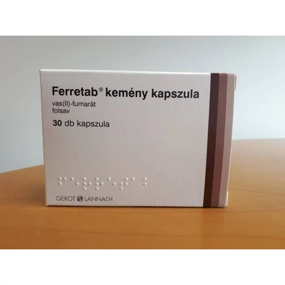 FERRETAB KEMENY KAPSZULA 30X