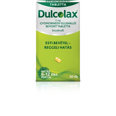 DULCOLAX 5MG GYNEDV.ELL.BEVONT TABL. 30X