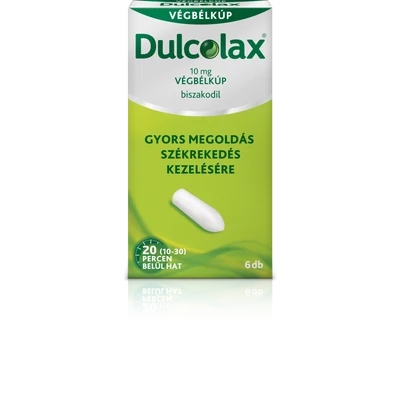 DULCOLAX 10 MG VEGBELKUP 6X
