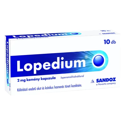 LOPEDIUM 2MG KEMENY KAPSZULA 10X