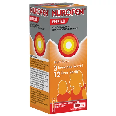 NUROFEN EPER. 20MG/ML BELS.SZUSZP. GYERM.1X100ML
