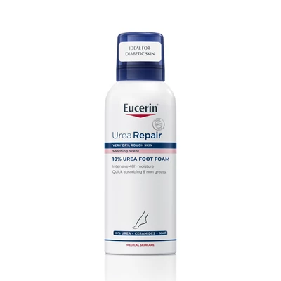 Eucerin UREA Repair PLUS 10% Urea lábápoló hab