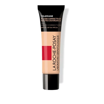 La Roche-Posay Toleriane erősen fedő, korrekciós alapozó make-up SPF25 árnyalat 9 30ml