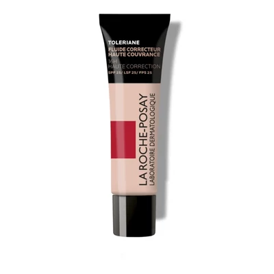 La Roche-Posay Toleriane erősen fedő, korrekciós alapozó make-up SPF25 árnyalat 8 30ml