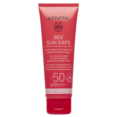 APIVITA BEE SUN SAFE TEJ ARCRA ÉS TESTRE SPF50 100ML