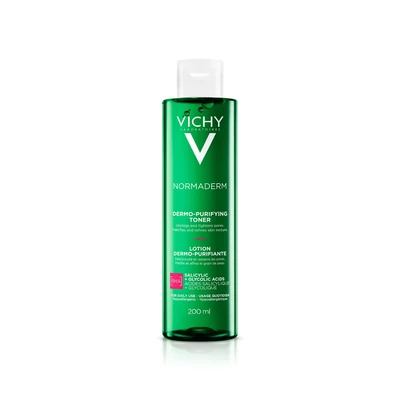 VICHY NORMADERM TISZTÍTÓ, PÓRUSÖSSZEHÚZÓ TONIK ZSÍROS, PATTANÁSOS BŐRRE 200ML