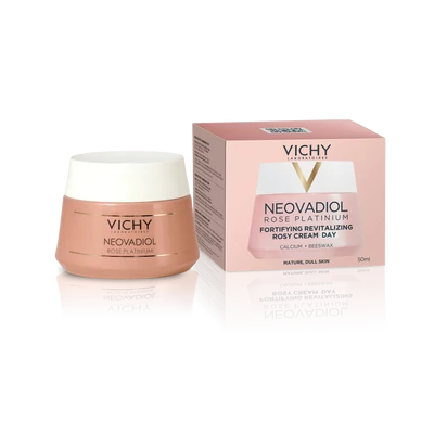 VICHY NEOVADIOL ROSE PLATINUM BŐRERŐSÍTŐ ÉS REVITALIZÁLÓ RÓZSÁS NAPPALI KRÉM 50ML