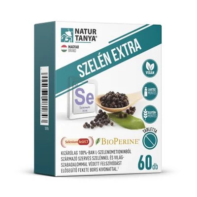 NATUR TANYA SZELÉN EXTRA TABLETTA 60X