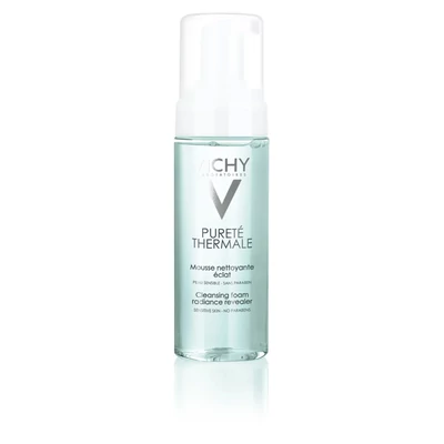 Vichy Pureté Thermale Habzó arctisztító az üde arcbőrért 150ml
