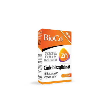 BioCo Cink-biszglicinát 25 mg tabletta 60 db