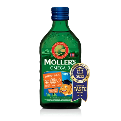 Möller’s tutti-frutti halolaj 250 ml
