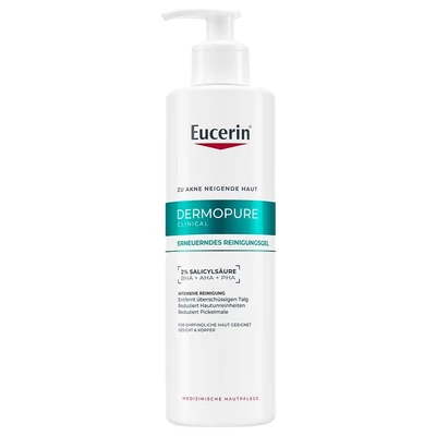 EUCERIN DERMOPURE CLINICAL MÉLYTISZTÍTÓ GÉL 400ML