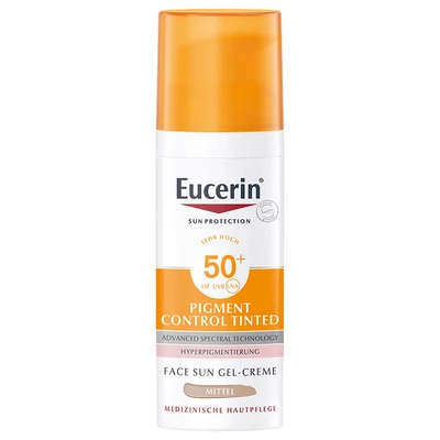 EUCERIN SUN PIGMENT CONTROL SZÍNEZETT NAPOZÓ FLUID ARCRA SPF50+ MEDIUM 50ML