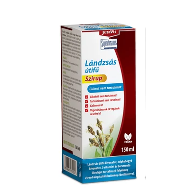 JUTAVIT Lándzsás útifű szirup – cukormentes 150 ml