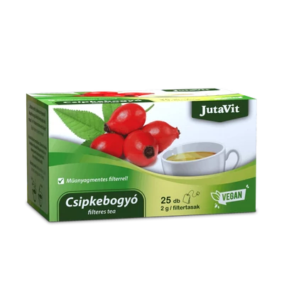 JUTAVIT Csipkebogyó, filteres tea (Rosae pseudo-fructus) 25 tasak