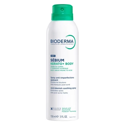BIODERMA SEBIUM KERATO+ BODY SPRAY 150ML